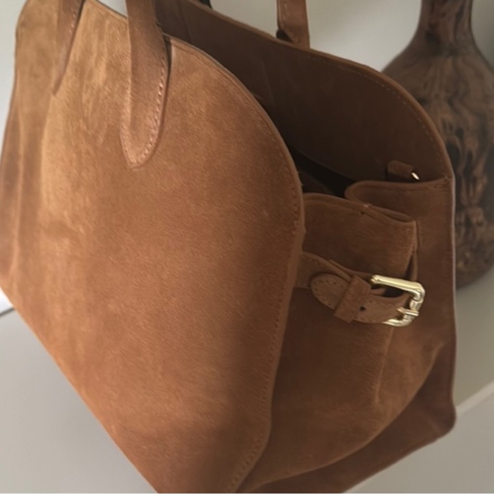 Claudia Firenze brown suede bag - Picture 5 of 5
